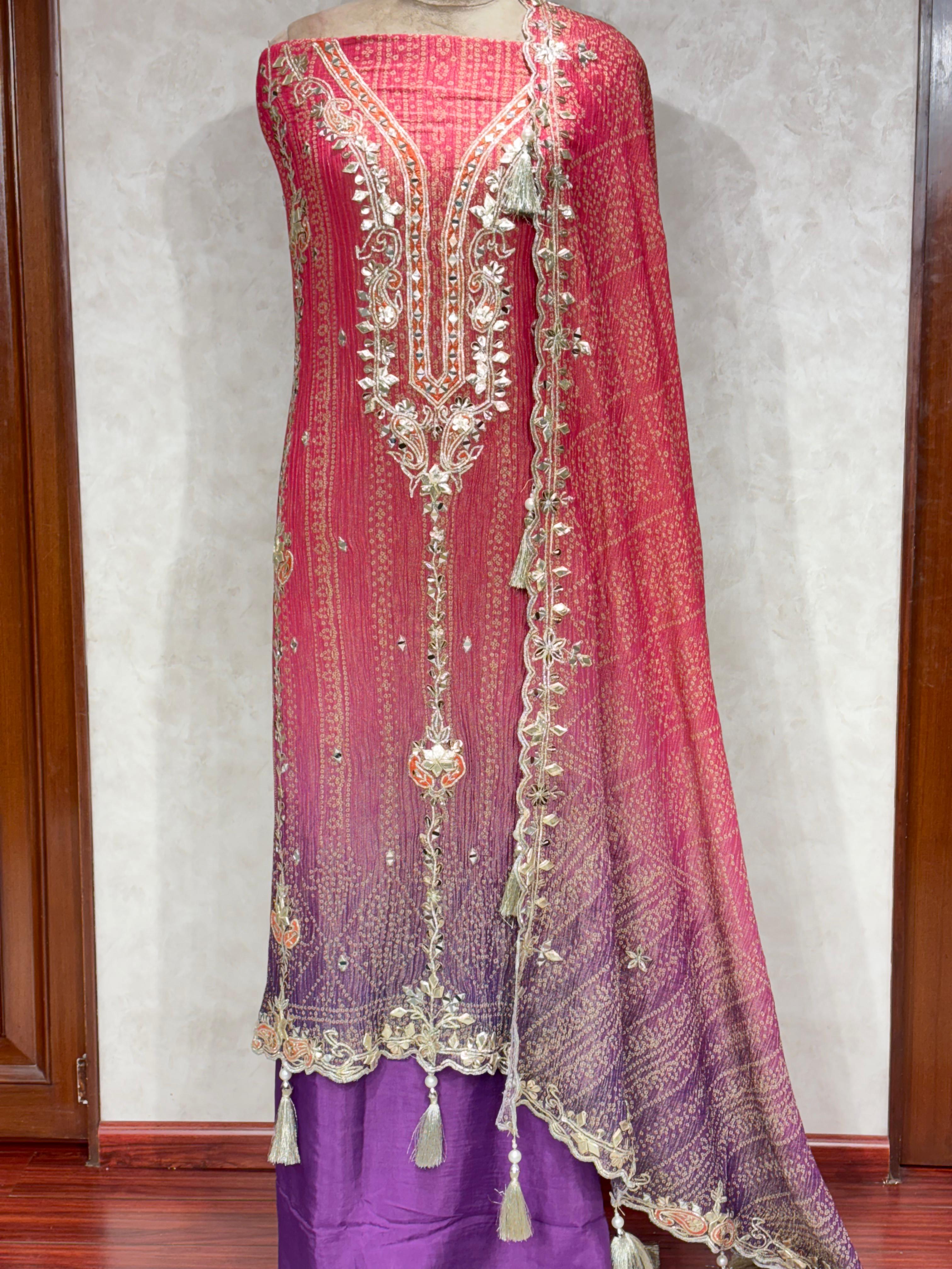 Gazal ( Purple - Pink )