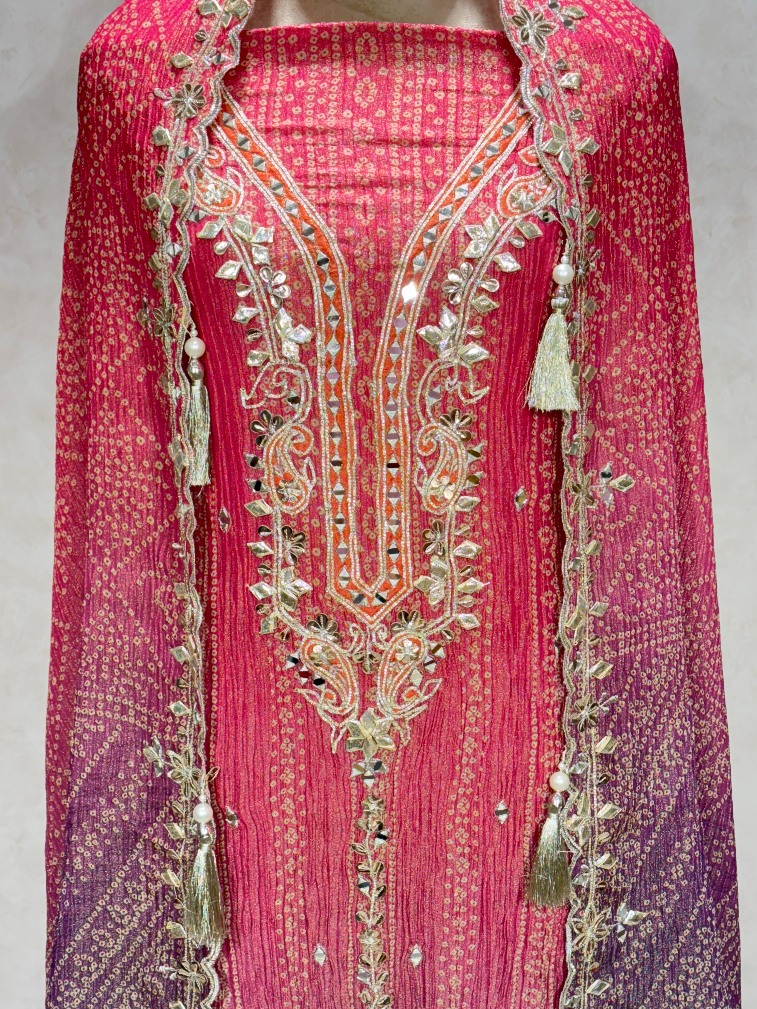 Gazal ( Purple - Pink )