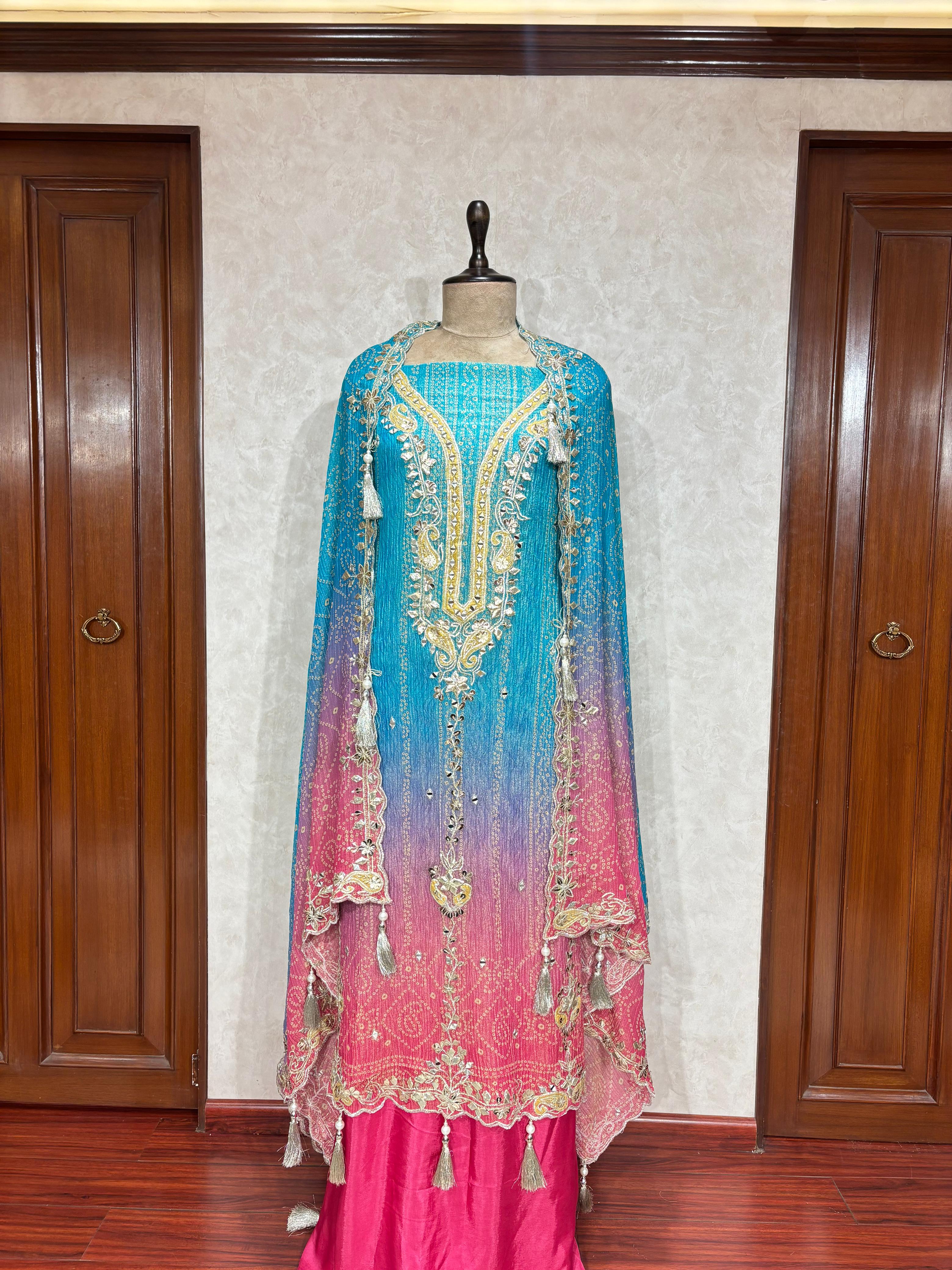 Gazal (Blue-pink)